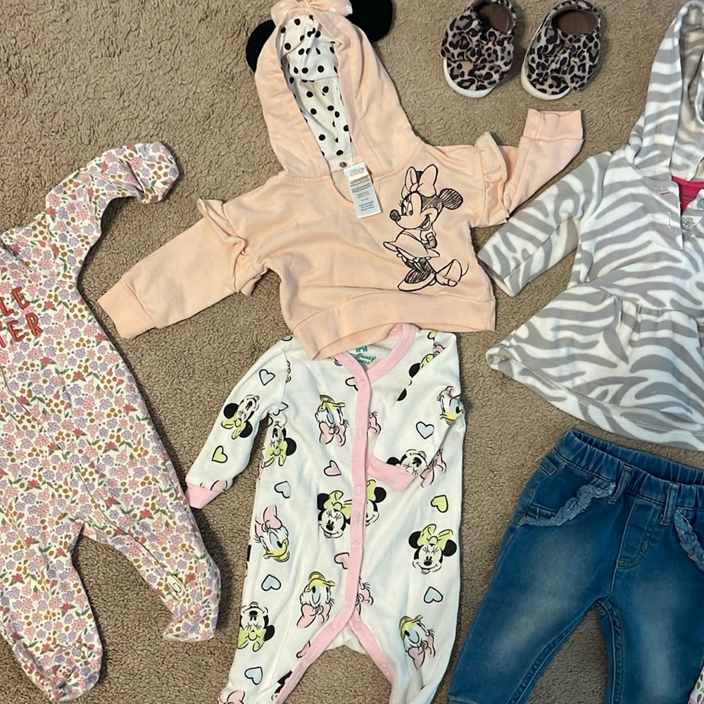 0-3m/3m girls lot